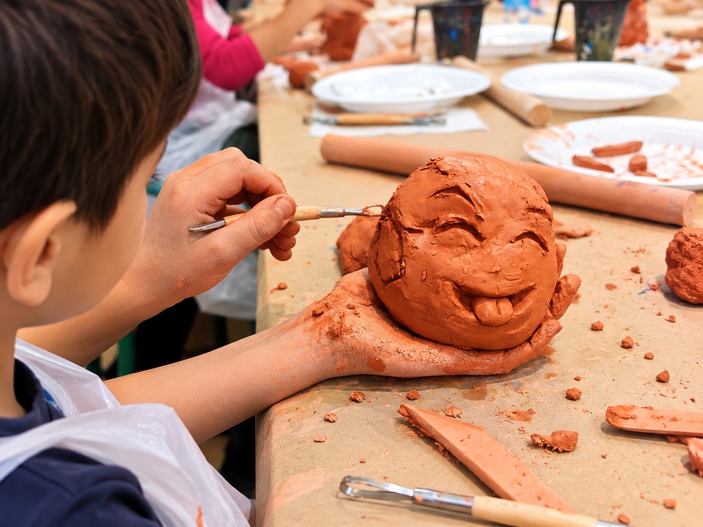Air-Dry Clay Workshop at Picasso Artists