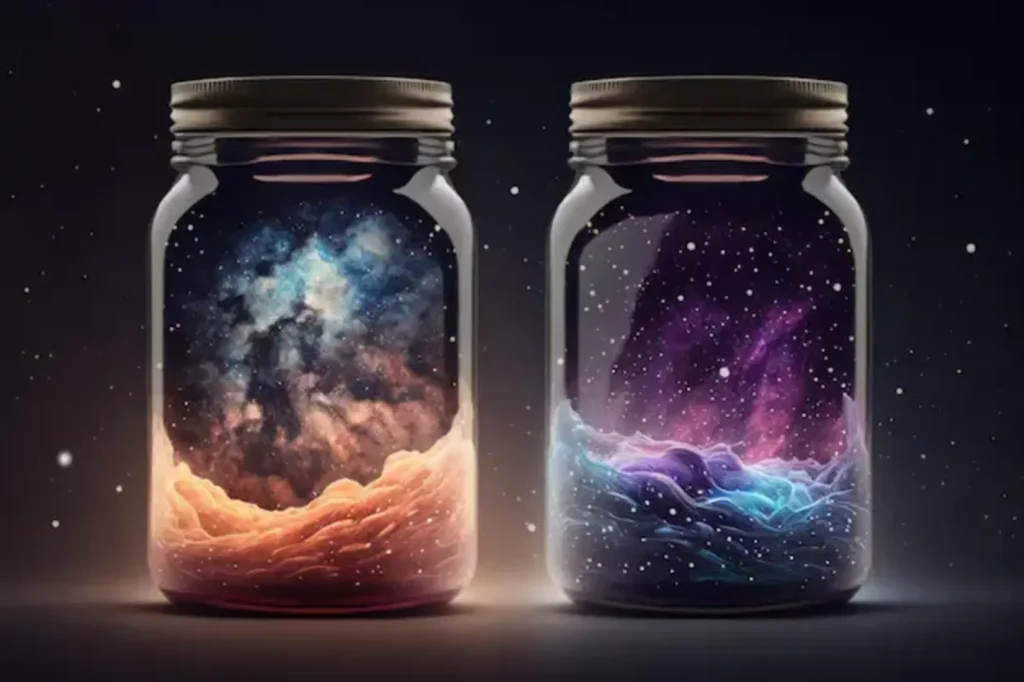 Galaxy in a Jar