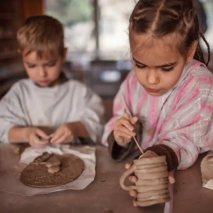 Private pottery workshop for kids