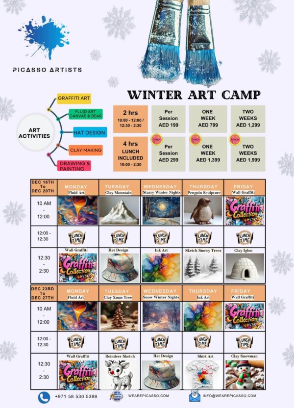 Winter Art Camp