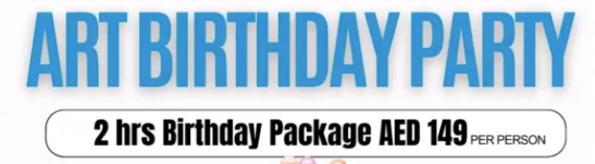 Art Birthday Party Banner