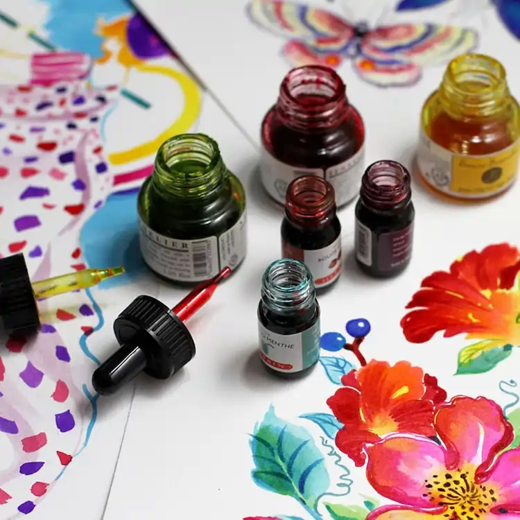 Ink Art in Dubai for Beginner