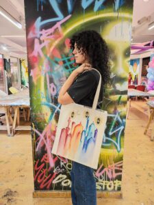 tote bag painting
