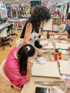 tote bag painting workshop