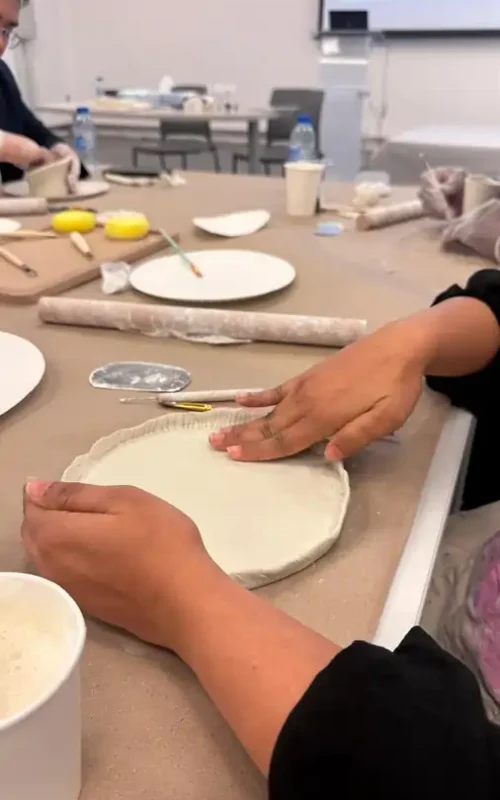 pottery work