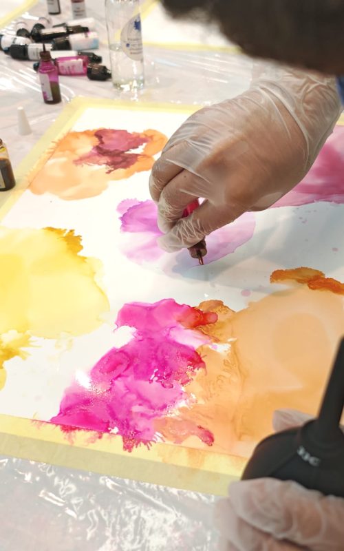 summer art ink art